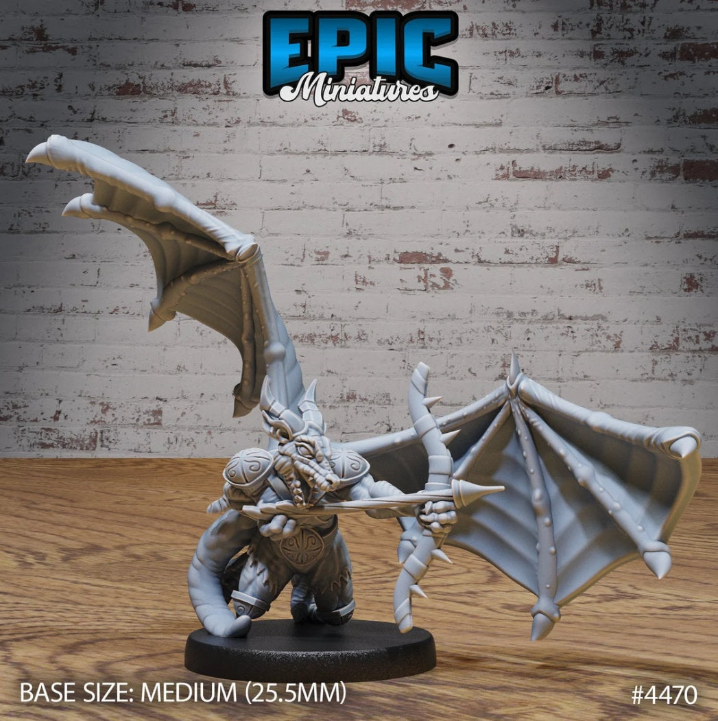 Kobold Kobold 4468 front DND miniature Deep Dark Caves 16k resin