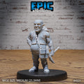 Deep Gnome Gnome 4501 front DND miniature Deep Dark Caves 16k resin