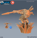 Goblin Goblin Berserker front DND miniature Restless Bones 16k resin