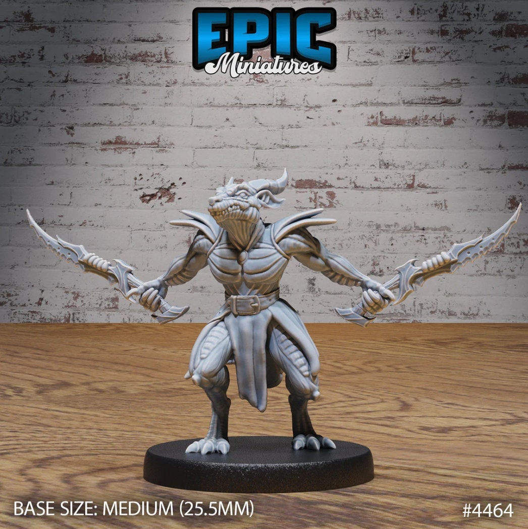 Kobold Kobold 4471 front DND miniature Deep Dark Caves 16k resin