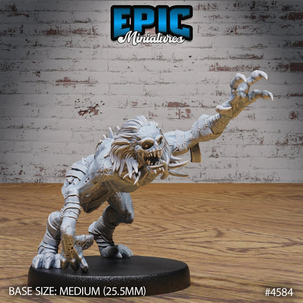 Ghoul Pick 10 Ghouls front DND miniature Vampire Invasion 16k resin