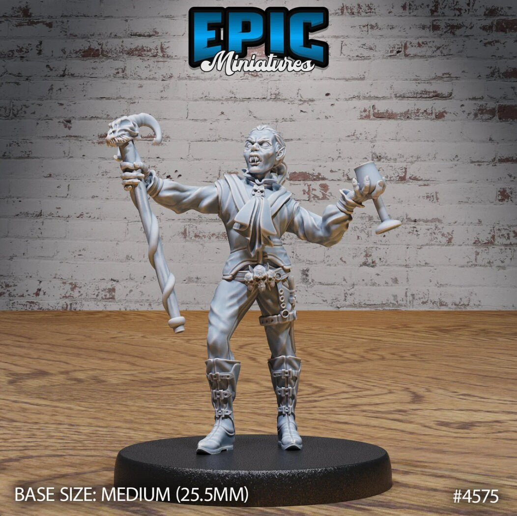 Vampire Army Vampire Army 4576 front DND miniature Vampire Invasion 16k resin