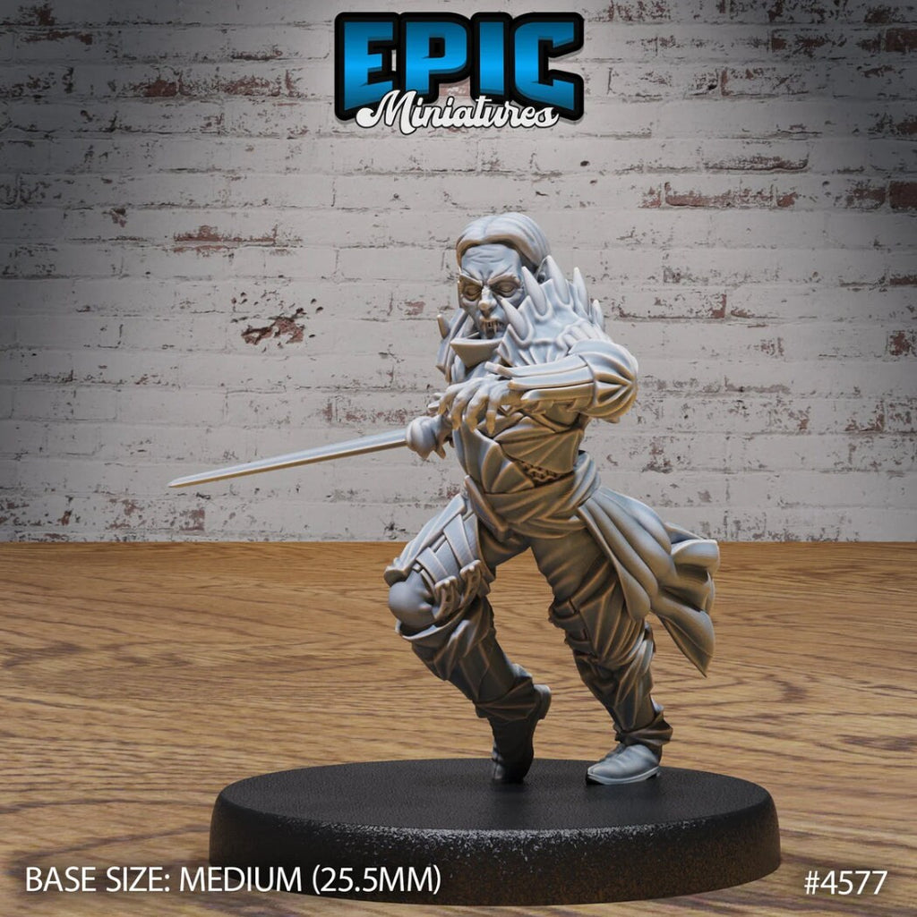 Vampire Army Vampire Army 4580 front DND miniature Vampire Invasion 16k resin