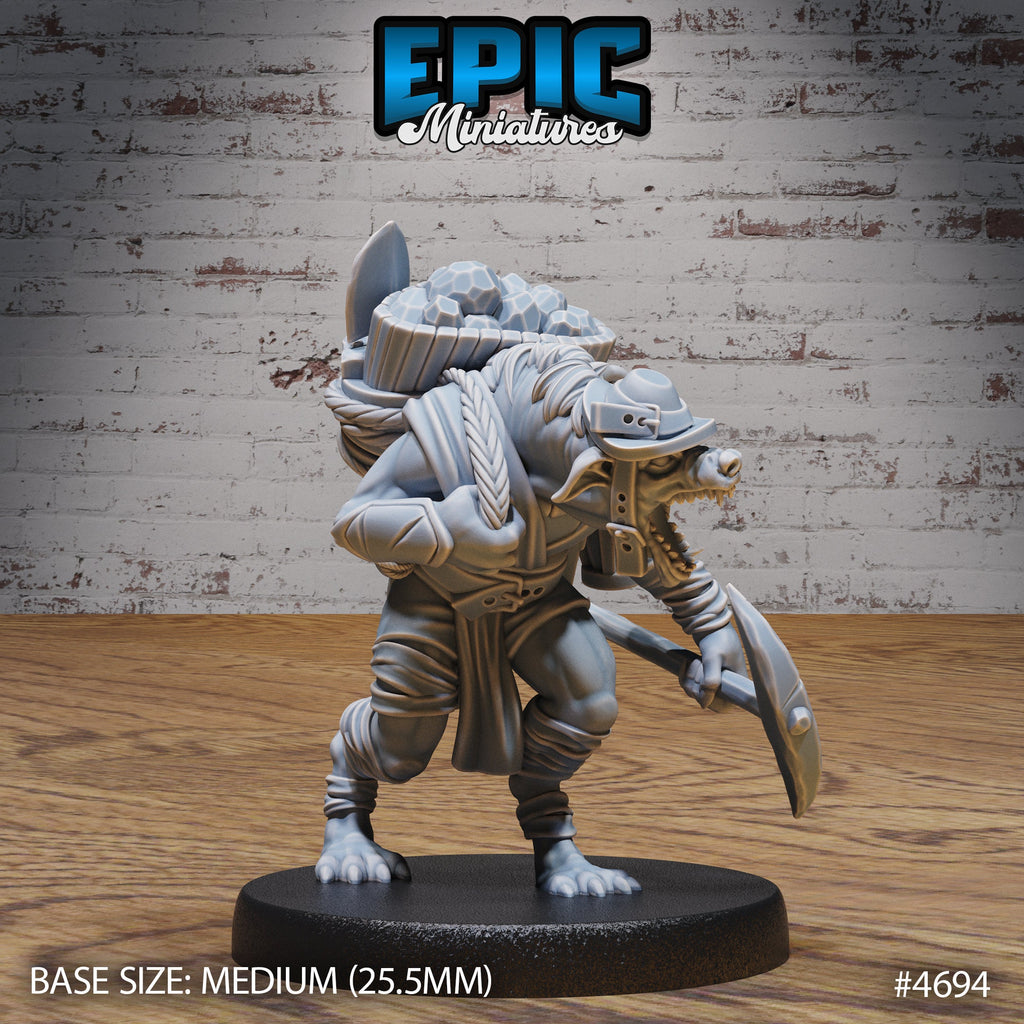 Gnoll Tribe Set of 8 DND miniature Beast Hunt photo 10