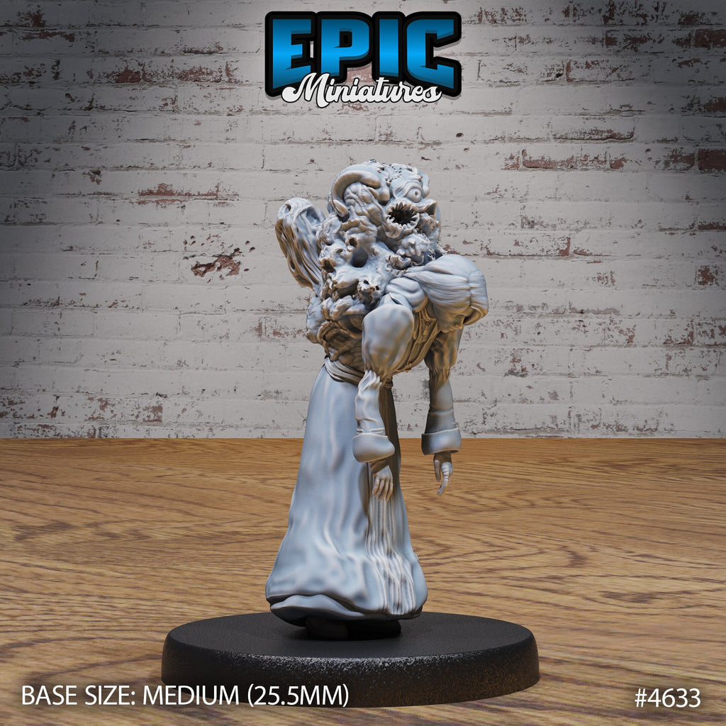 Possessed Nun Set of 3 DND Minis | Faith Defender Collection | TTRPG | Grimdark Waterdeep Gothic Corrupted Mork Borg Evil Fiend Markovia Option #4631 front DND miniature  16k resin