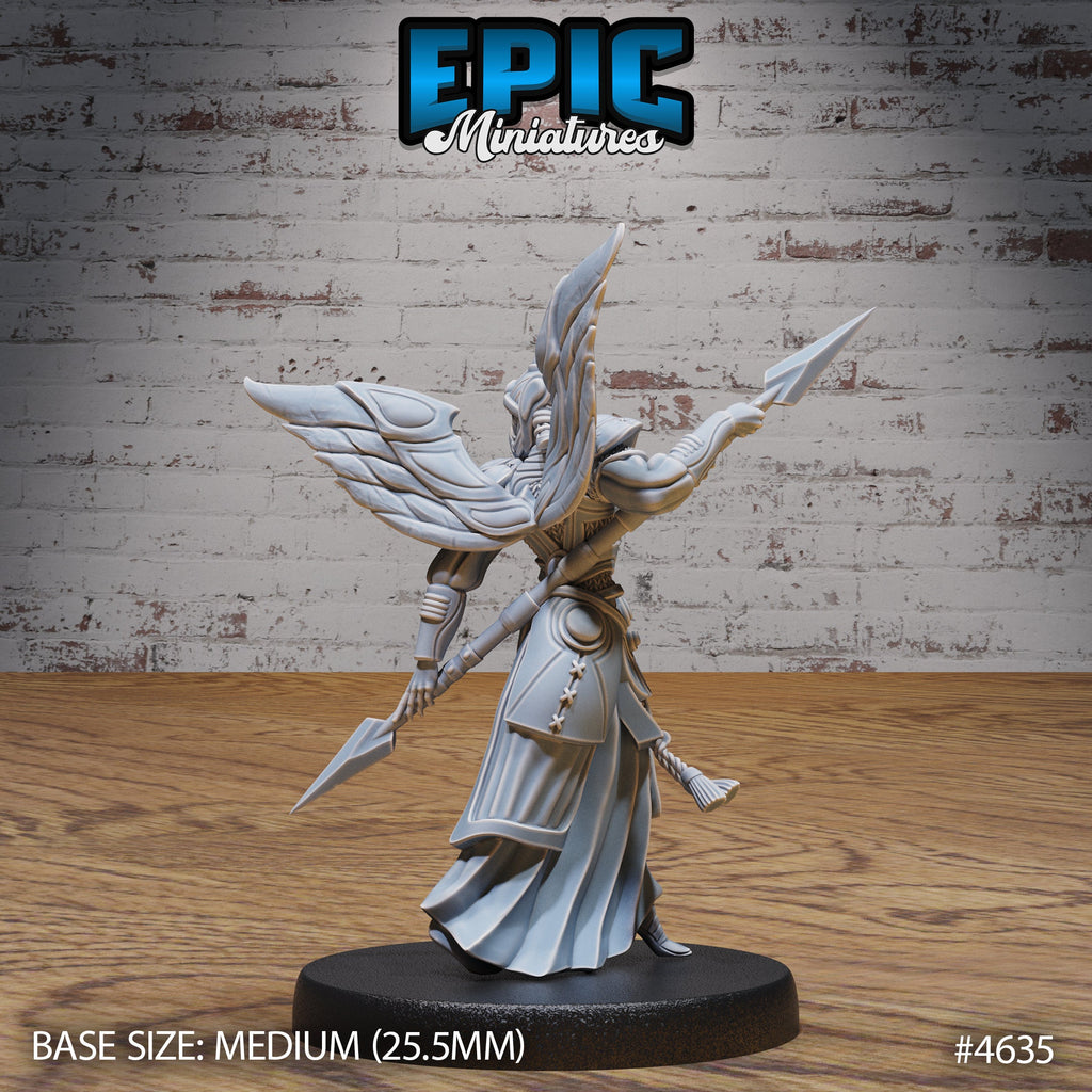 Astral Deva Option #4636 back DND miniature Faith Defender 16k resin