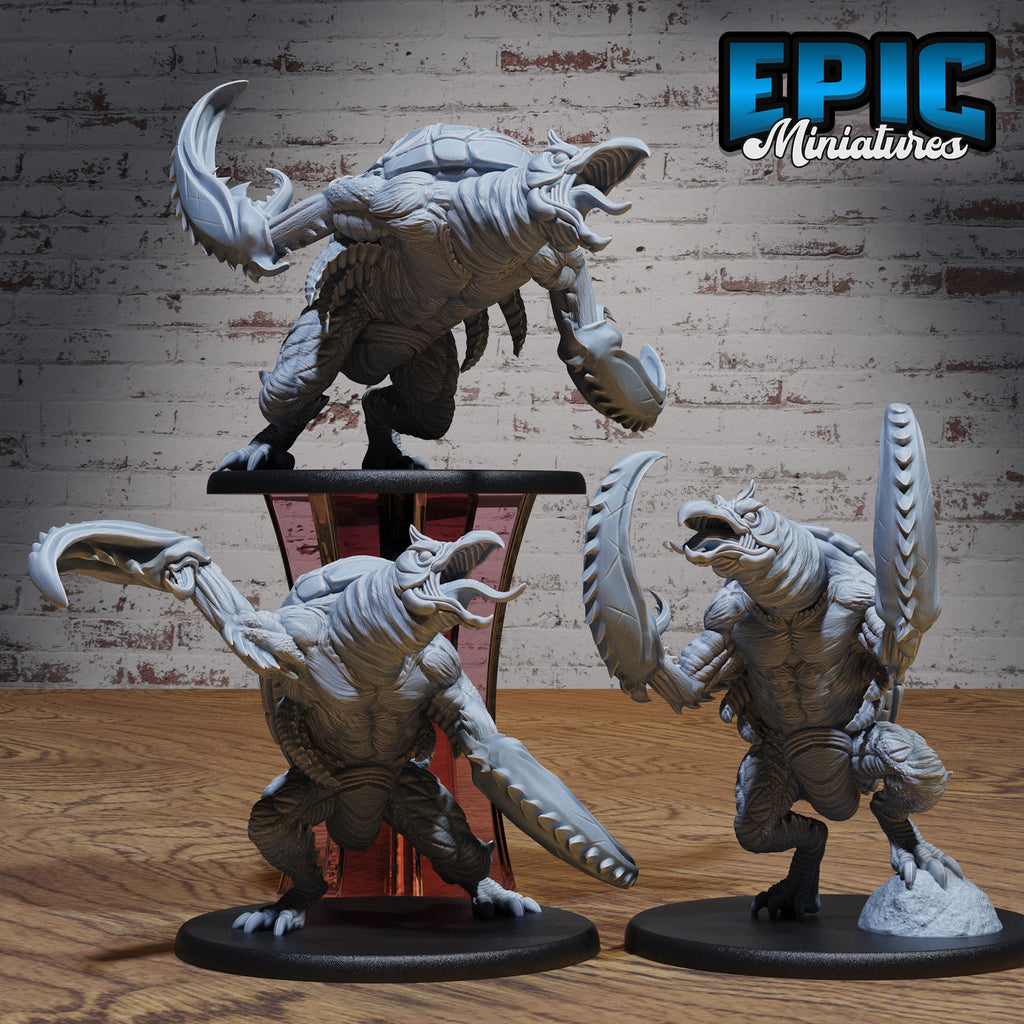 Hook Horror Classic Set of 3 DND miniatures group photo Beast Hunt