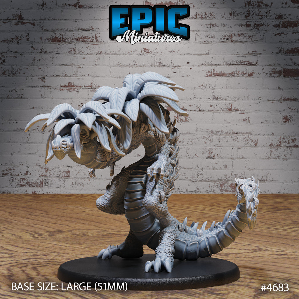 Hunting Reptile Option #4684 front DND miniature Beast Hunt 16k resin