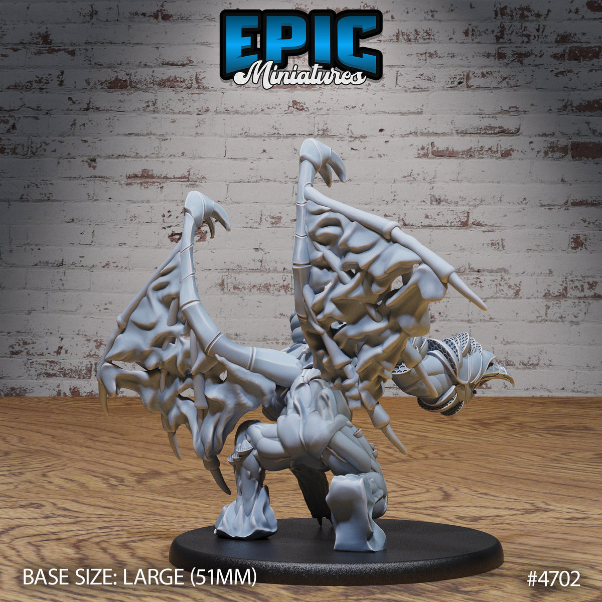 Wasp Hive Golem Option #4702 back DND miniature Beast Hunt 16k resin