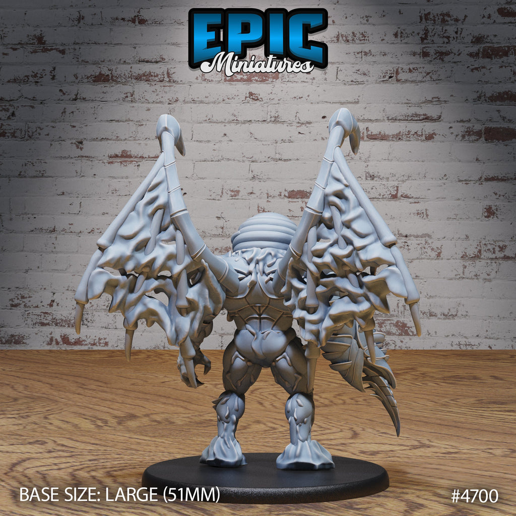 Wasp Hive Golem Option #4700 back DND miniature Beast Hunt 16k resin