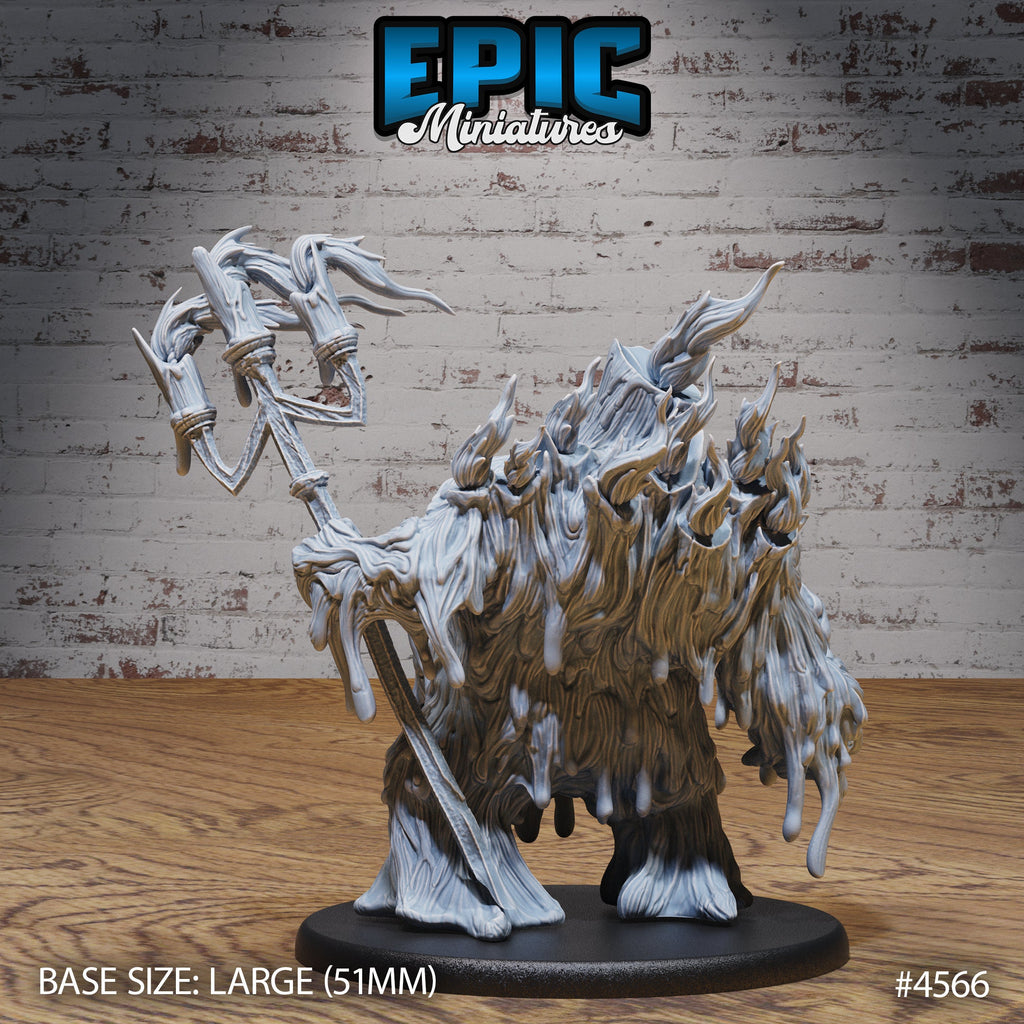 Candle Wax Golem Option #4567 front DND miniature Vampire Invasion 16k resin