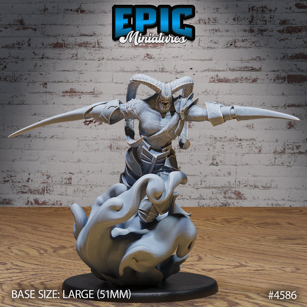Armored Nightwalker Option #4586 front DND miniature Vampire Invasion 16k resin