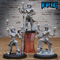 Soul Magician Set of 3 DND miniatures group photo Safari Tour