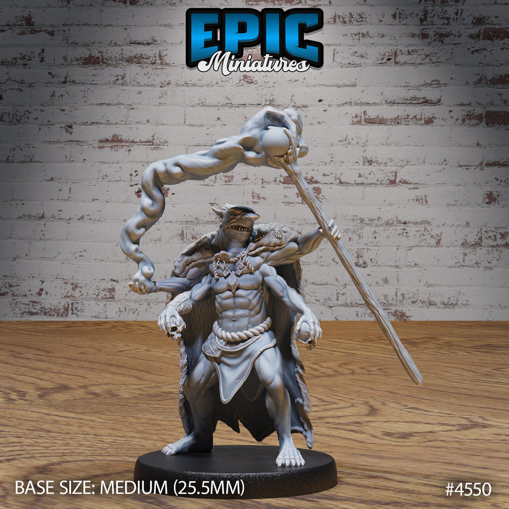 Savanna Troll Option #4550 front DND miniature Safari Tour 16k resin