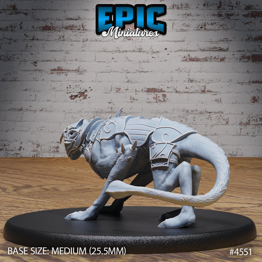 Savanna Troll Option #4551 (2) back DND miniature Safari Tour 16k resin
