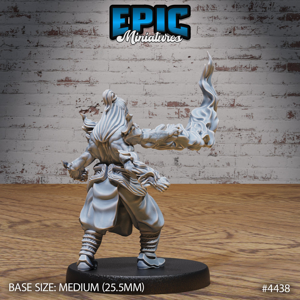 Rage Demon Asura Option #4438 back DND miniature Serpents Rage 16k resin