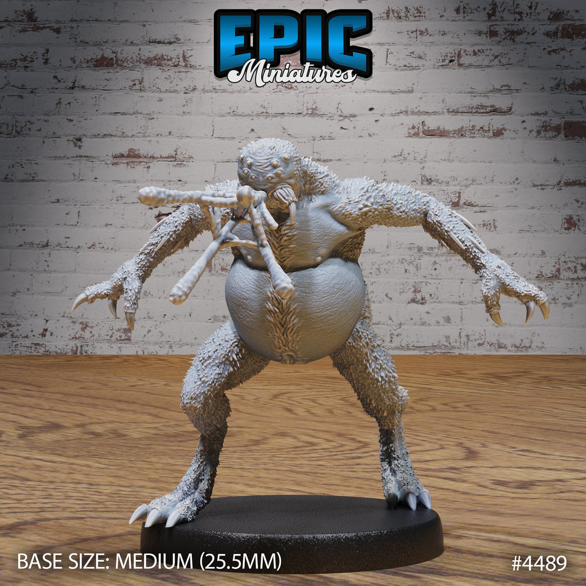 Ettercap Option #4489 back DND miniature Vampire Invasion 16k resin