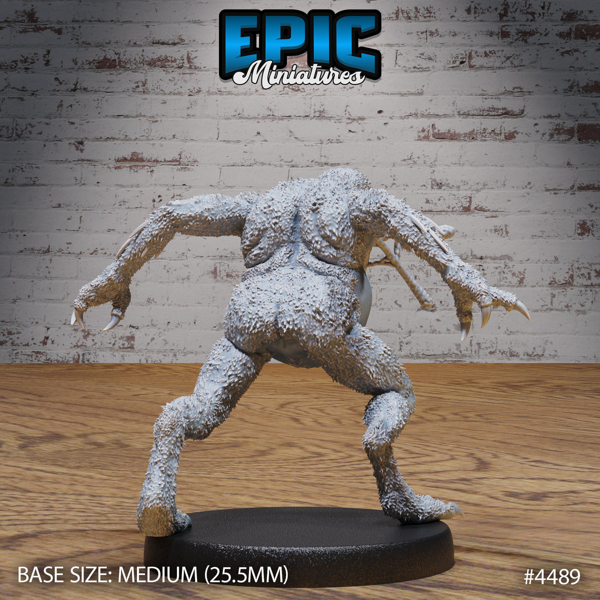 Ettercap Option #4487 front DND miniature Vampire Invasion 16k resin