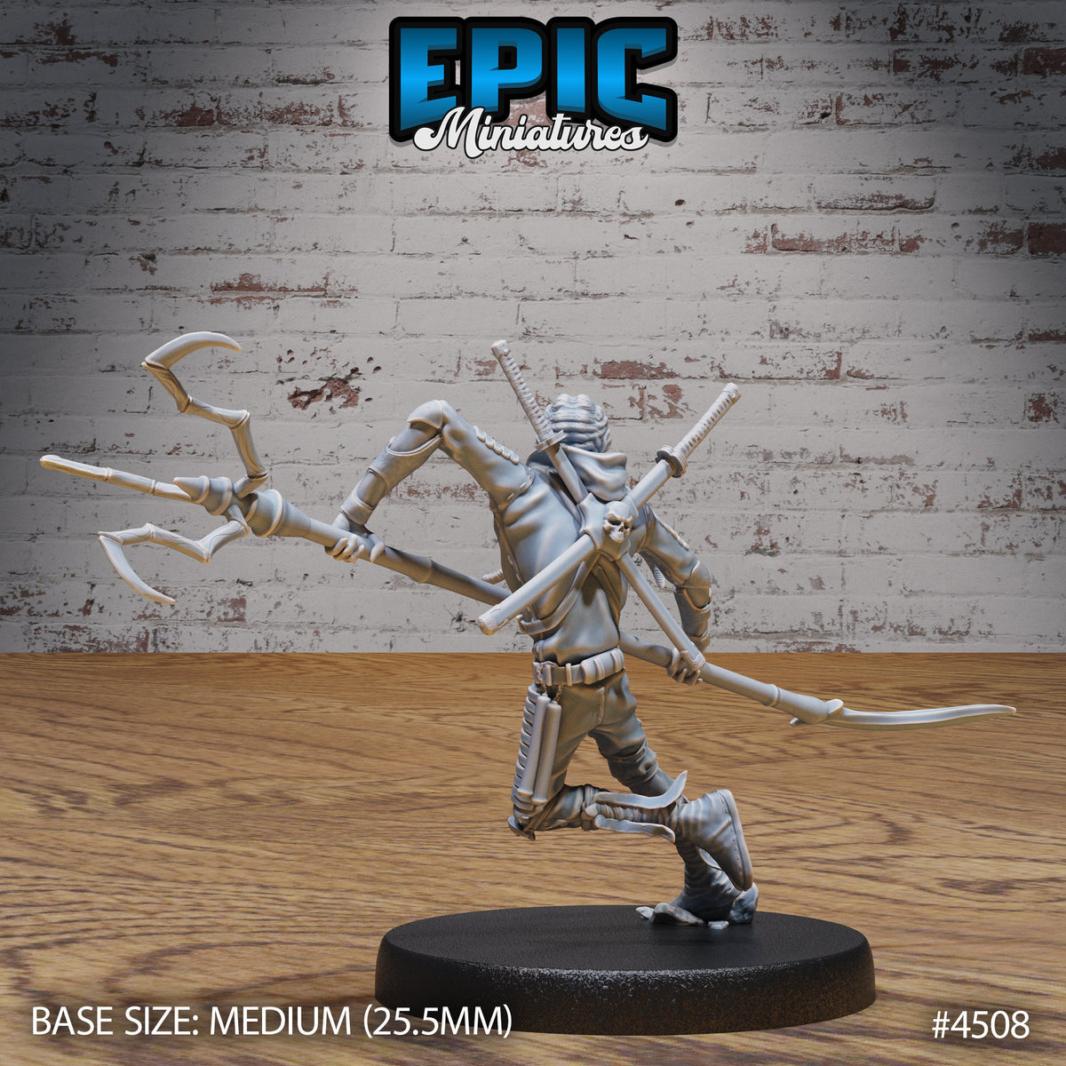 Mind Eater Option #4509 front DND miniature Vampire Invasion 16k resin
