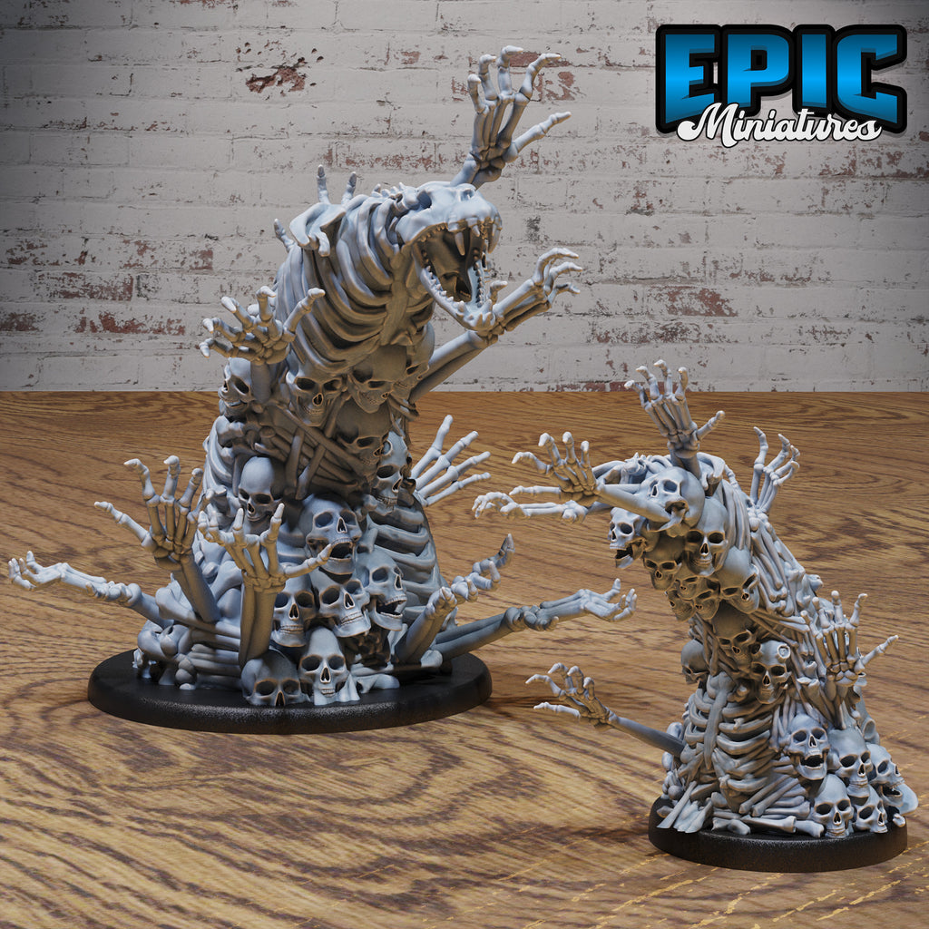 Bone Swarm Set of 2 DND miniatures group photo Serpents Rage