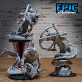 Naga Savage Set of 3 DND miniatures group photo Serpents Rage
