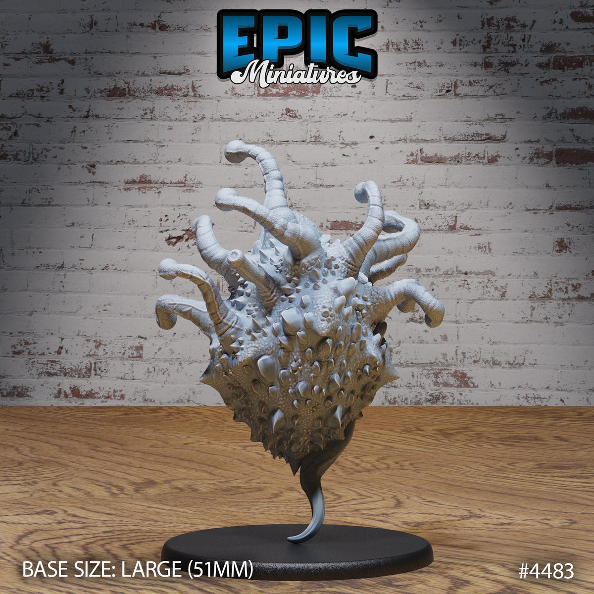 Blinded Eye Tyrant DND miniature Deep Dark Caves photo 2