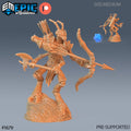 Thri Kreen Insectoid Ant Option #1679 front DND miniature Caves of Despair 16k resin