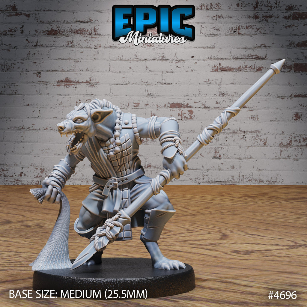 Gnoll Tribe 4691 front DND miniature Beast Hunt 16k resin