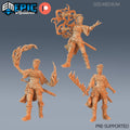 Guild Mage Set of 3 DND miniatures group photo Guild of Thieves