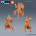 Human Thief Set of 3 DND miniatures group photo Guild of Thieves