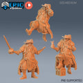 Noble Human Set of 3 DND miniatures group photo Guild of Thieves