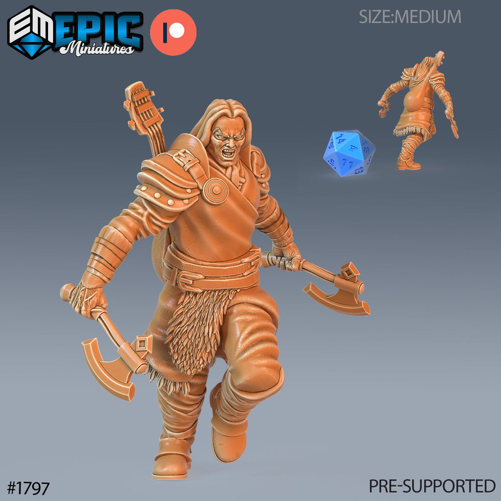Noble Human Option #1797 front DND miniature Guild of Thieves 16k resin