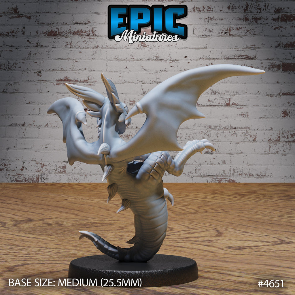 Light Dragon Wyrmling Option #4651 back DND miniature Faith Defender 16k resin