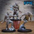Beast Master Set of 3 DND miniatures group photo Beast Hunt