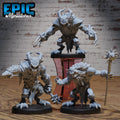 Skull Bear Set of 3 DND miniatures group photo Beast Hunt