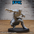 Savage Escapee Option #4697 front DND miniature Beast Hunt 16k resin