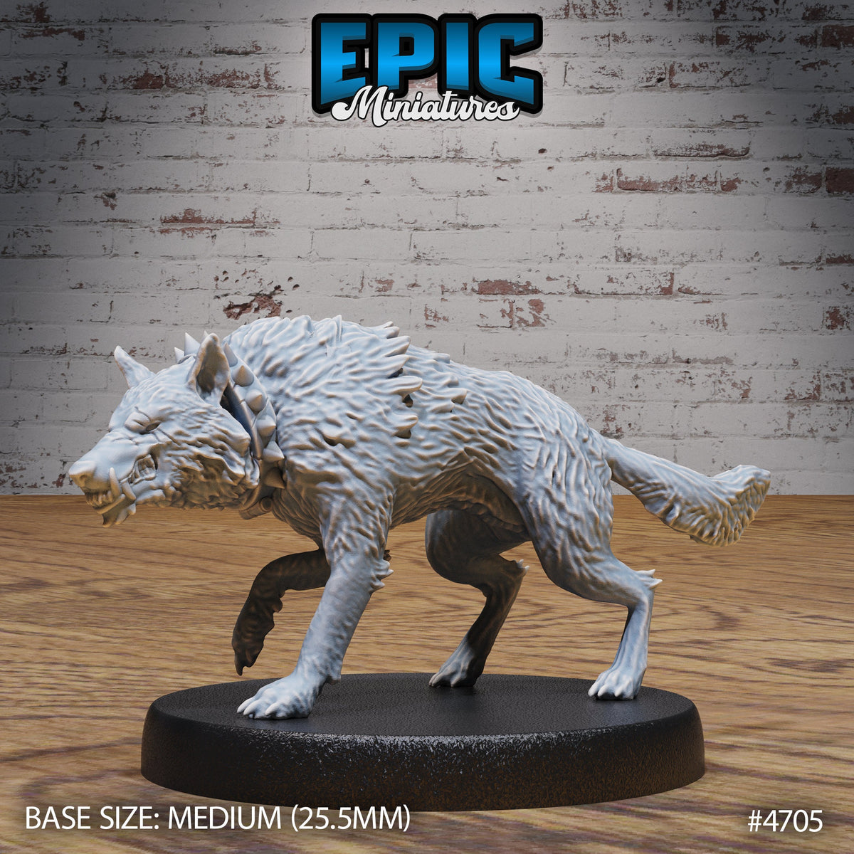 Beast Watch and Tame Wolf Set of 3 DND miniature Beast Hunt photo 5