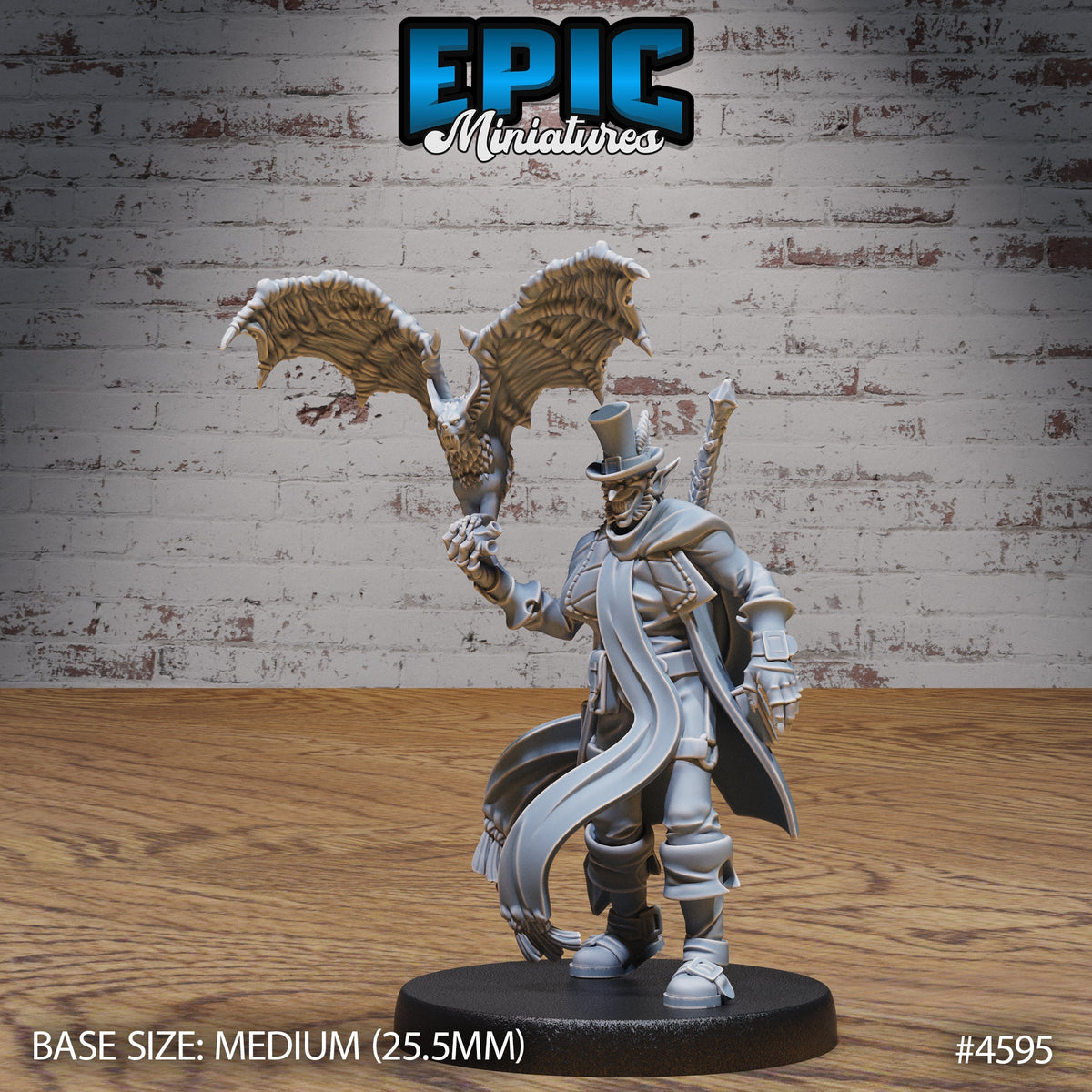 Troll Vampire Lord Option #4595 front DND miniature Vampire Invasion 16k resin