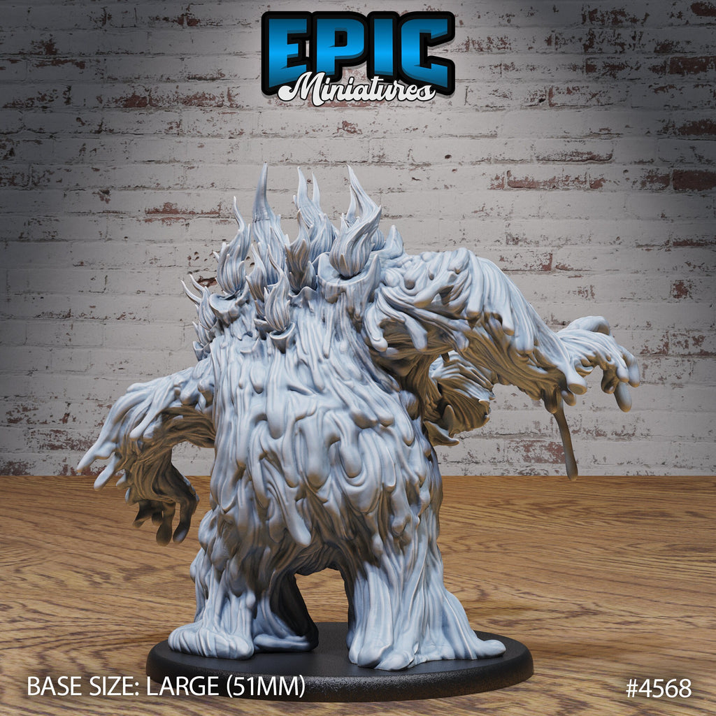 Candle Wax Golem Option #4565 front DND miniature Vampire Invasion 16k resin
