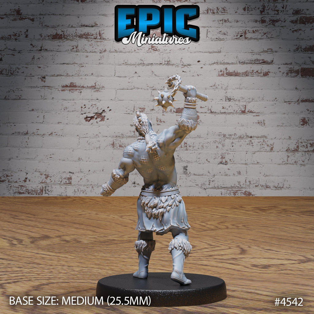 Dragon Blood Warrior Option #4540 back DND miniature Safari Tour 16k resin