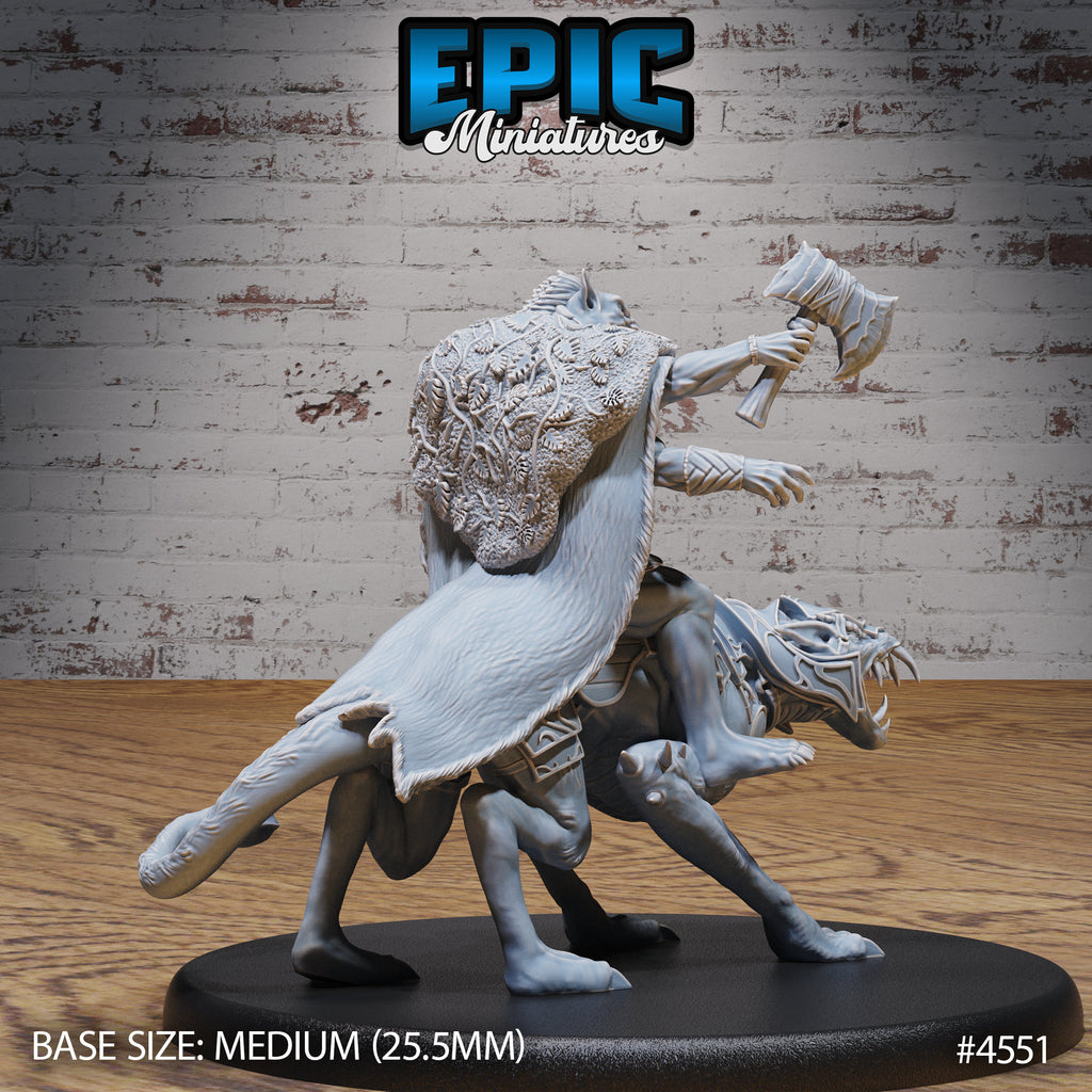 Savanna Troll Option #4551 back DND miniature Safari Tour 16k resin