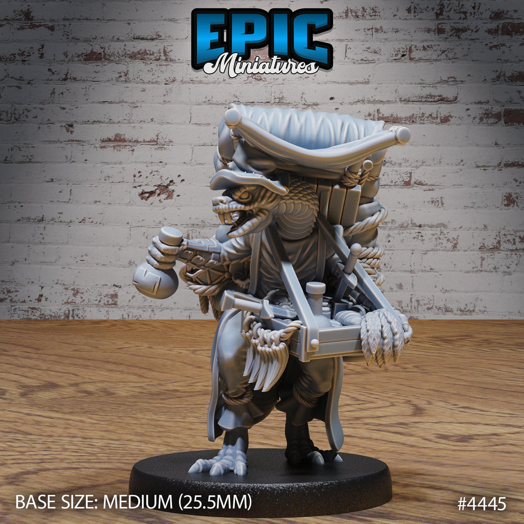 Serpent Folk Set of 8 DND miniature Serpents Rage photo 10