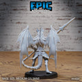 Draconic Demon Brass Option #4485 front DND miniature Vampire Invasion 16k resin