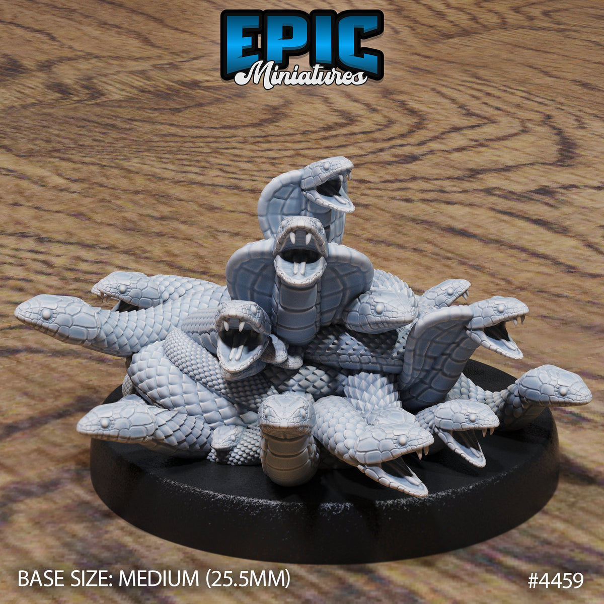 Snake Swarm Set of 2 DND miniatures group photo Serpents Rage