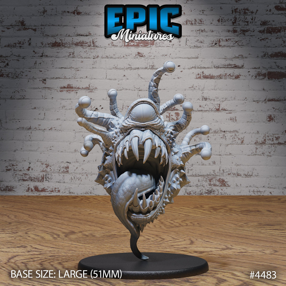 Blinded Eye Tyrant DND miniatures group photo Deep Dark Caves