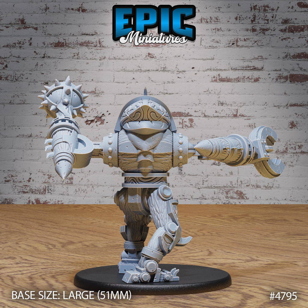 Destruction Automaton Option #4795 back DND miniature Steam Society 16k resin