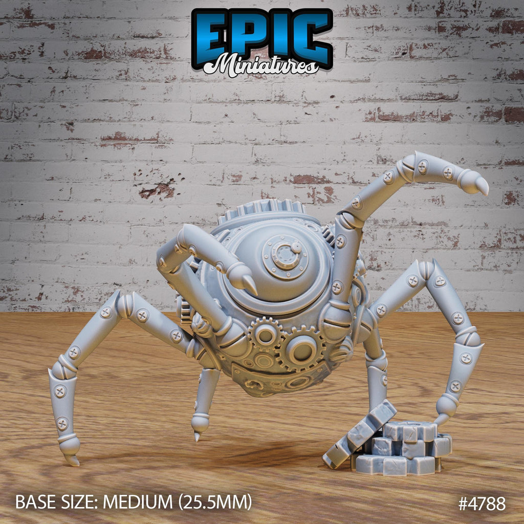 Clockwork Mono Drone Option #4788 front DND miniature Steam Society 16k resin