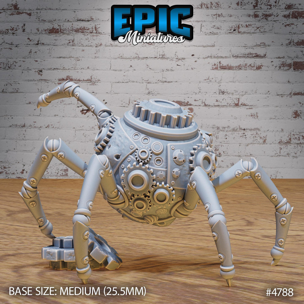 Clockwork Mono Drone Option #4788 back DND miniature Steam Society 16k resin