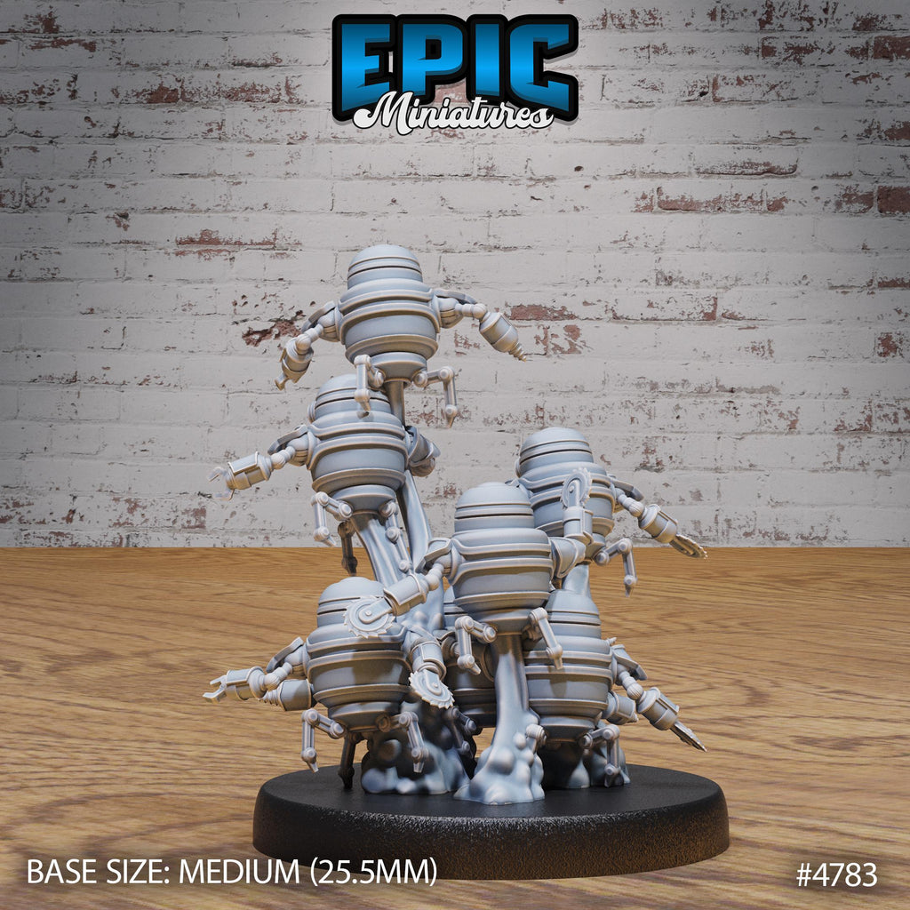 Automaton Swarm Option #4783 back DND miniature Steam Society 16k resin