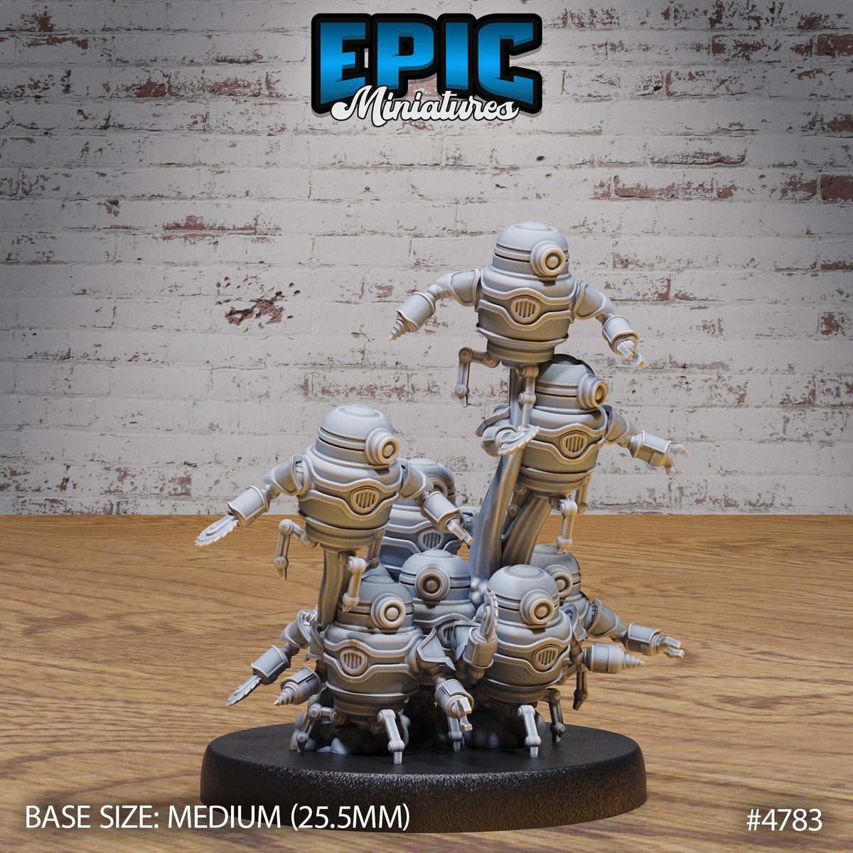 Automaton Swarm Option #4783 front DND miniature Steam Society 16k resin